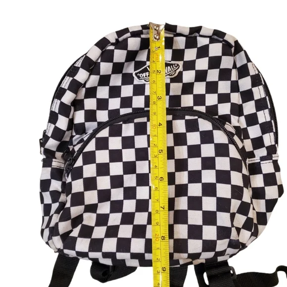 Vans Off The Wall Got This Black White Checkered Mini Backpack - Picture 4 of 7